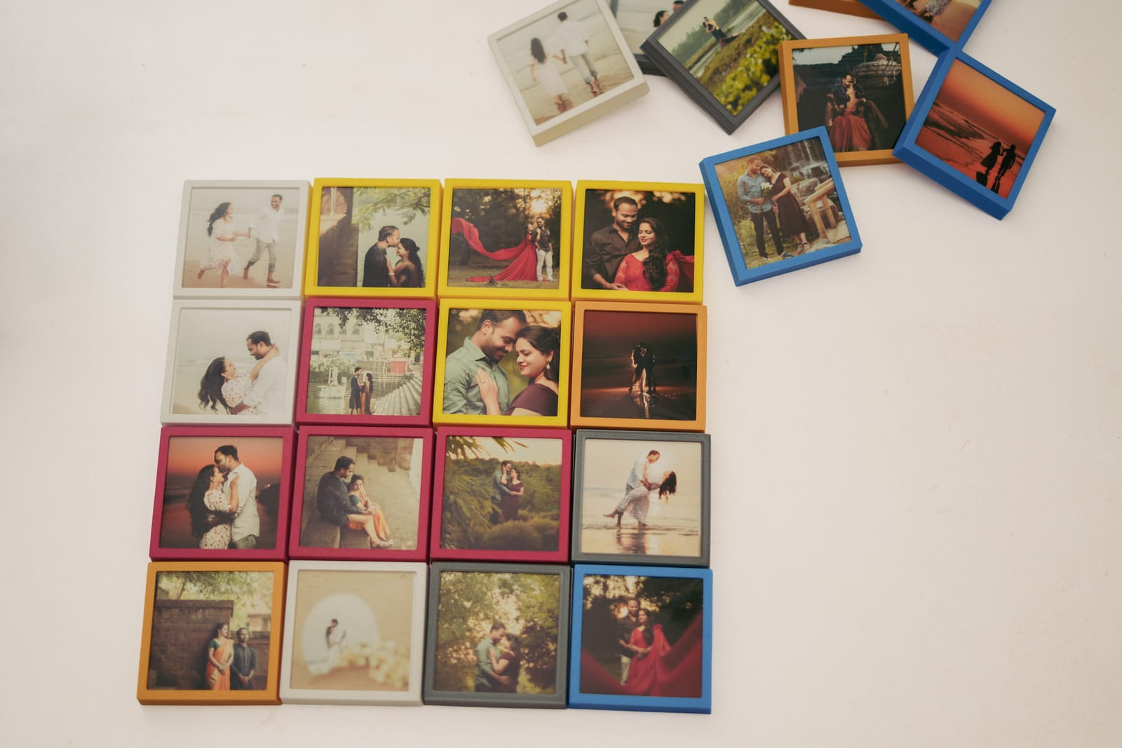 Color Pop Magnet — personalized fridge magnets made from a customer photo, view 3